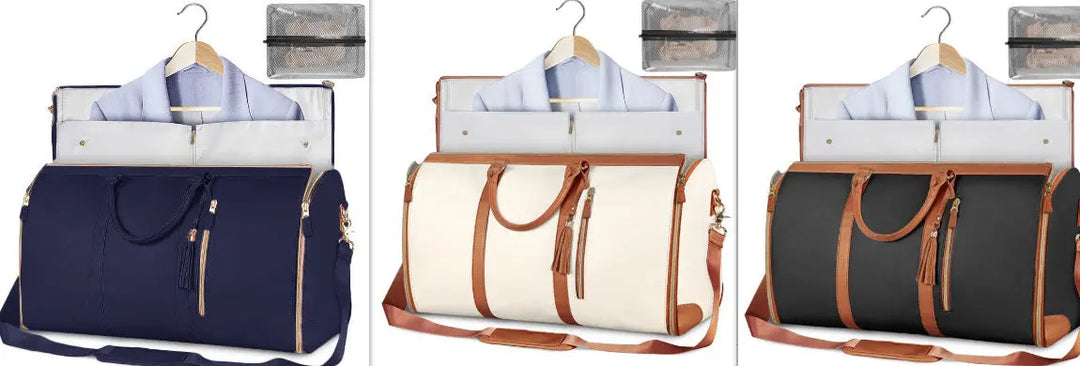 Large Capacity Travel Duffle Bag Women's Handbag Folding Suit Bag Waterproof Clothes Totes Unique