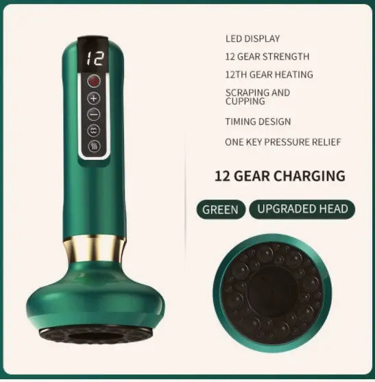Electric Vacuum Cupping Massager For Body Anti-Cellulite Suction Cup Gua Sha Massage Body Cups Guasha Fat Burning Slimming Jars - Unique Unique Unique Electric Vacuum Cupping Massager For Body Anti-Cellulite Suction Cup Gua Sha Massage Body Cups Guasha Fat Burning Slimming Jars