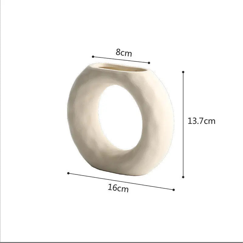 Scandinavian Style Simple Primitive Ceramics Vases Ornaments - Unique Unique Unique Scandinavian Style Simple Primitive Ceramics Vases Ornaments