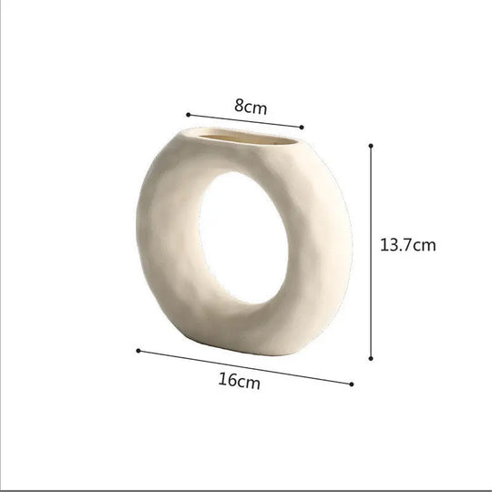 Scandinavian Style Simple Primitive Ceramics Vases Ornaments - Unique Unique Unique Scandinavian Style Simple Primitive Ceramics Vases Ornaments
