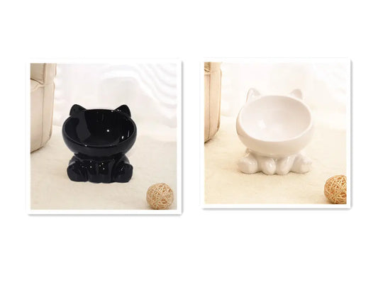 Ceramic Cat Bowl Cat Bowl Cat Food Bowl Neck Guard Oblique Mouth Dog Bowl Pet Bowl - Unique Unique Unique Ceramic Cat Bowl Cat Bowl Cat Food Bowl Neck Guard Oblique Mouth Dog Bowl Pet Bowl