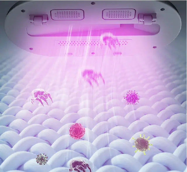 Electric UV Mite Remover Household Bed Mattress Sofa Pillows Mite Removal Instrument Waterproof Mini Vacuum Cleaner Lint Remover - Unique Unique Unique Electric UV Mite Remover Household Bed Mattress Sofa Pillows Mite Removal Instrument Waterproof Mini Vacuum Cleaner Lint Remover