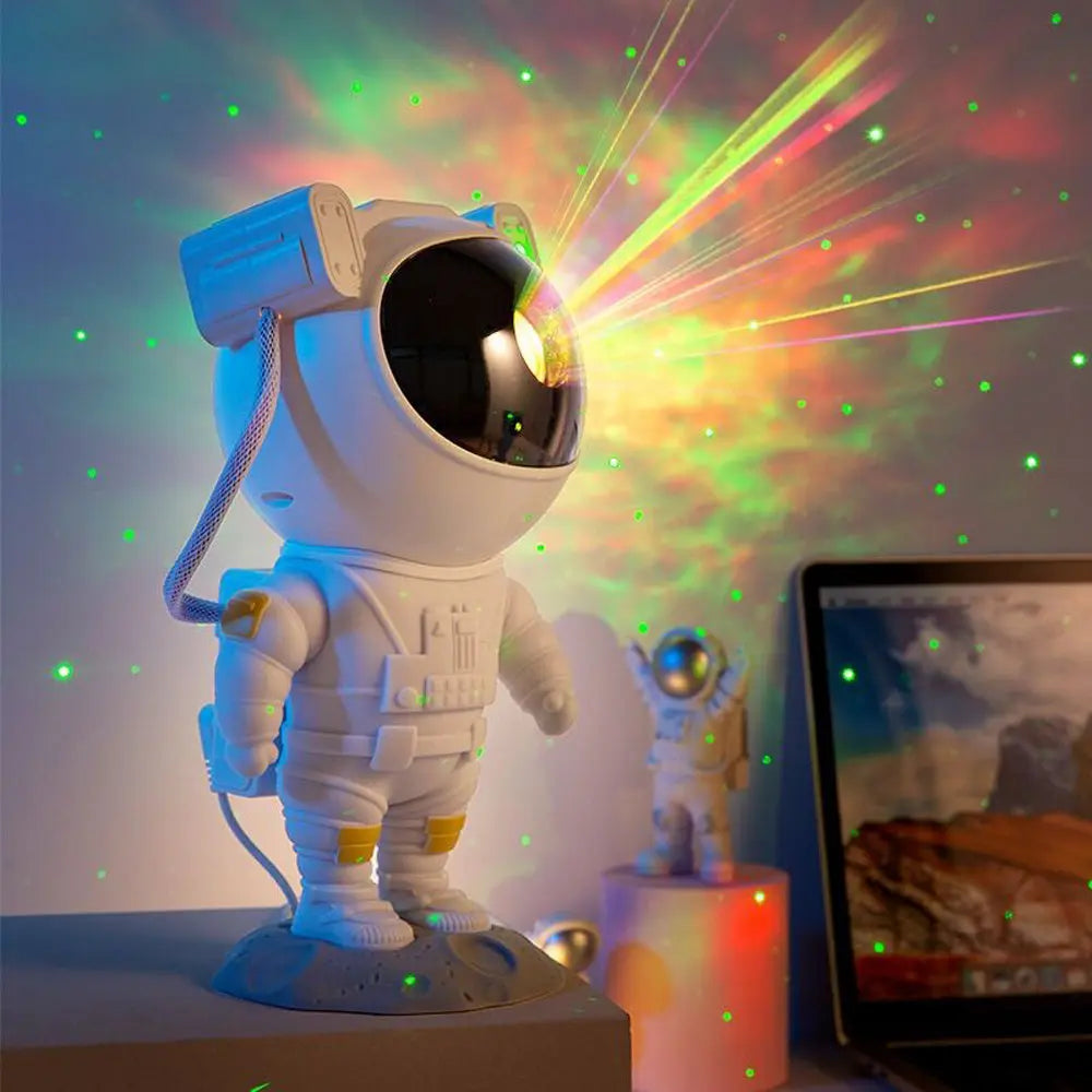 Creative Astronaut Galaxy Starry Sky Projector Nightlight USB Atmospher Bedroom Table Lamp - Unique Unique Unique Creative Astronaut Galaxy Starry Sky Projector Nightlight USB Atmospher Bedroom Table Lamp