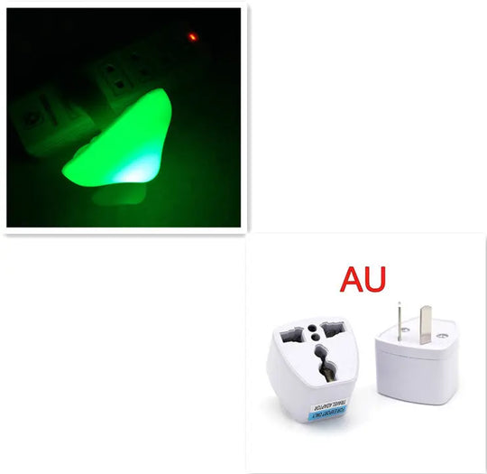 LED Night Light Mushroom Wall Socket Lamp EU US Plug Warm White Light-control Sensor Bedroom Light Home Decoration - Unique Unique Unique LED Night Light Mushroom Wall Socket Lamp EU US Plug Warm White Light-control Sensor Bedroom Light Home Decoration
