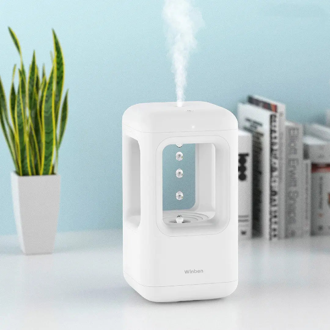 New Air Humidifier Home Quiet Bedroom Anti-Gravity Water Drop Humidifier Atmosphere Light - Unique Unique Unique New Air Humidifier Home Quiet Bedroom Anti-Gravity Water Drop Humidifier Atmosphere Light