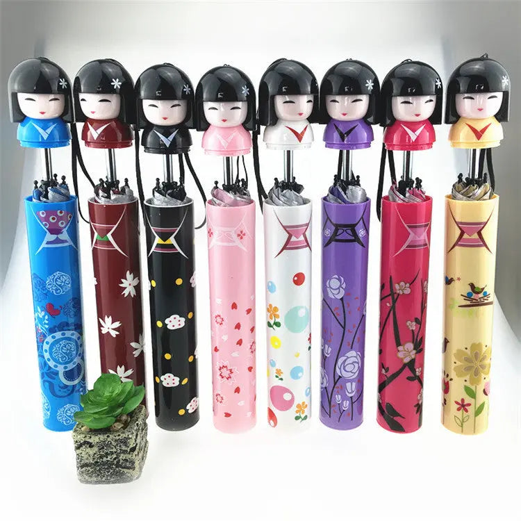 Fashion Doll UV Umbrella - Unique Unique Unique Fashion Doll UV Umbrella