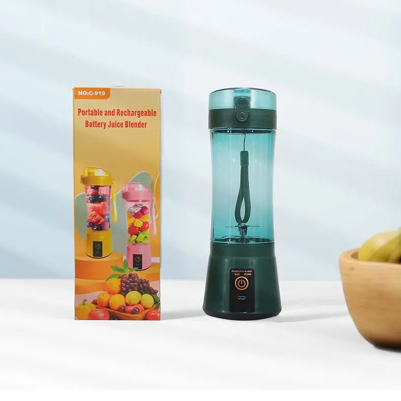 Portable Electric Fruit Juicer Wireless USB Rechargeable Mini Mixer Multifunction Summer Smoothie Blender Machine Kitchen Supplies - Unique Unique Unique Portable Electric Fruit Juicer Wireless USB Rechargeable Mini Mixer Multifunction Summer Smoothie Blender Machine Kitchen Supplies