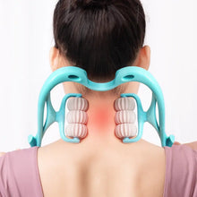 Multifunctional Manual Six-wheel Neck Massager Massage Relieve Roller Massage Tool - Unique Unique Unique Multifunctional Manual Six-wheel Neck Massager Massage Relieve Roller Massage Tool