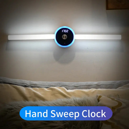 Smart Cabinet Light Clock Timing Sensor Light Removable LED Wardrobe Light Manual Sweep Switch Light - Unique Unique Unique Smart Cabinet Light Clock Timing Sensor Light Removable LED Wardrobe Light Manual Sweep Switch Light