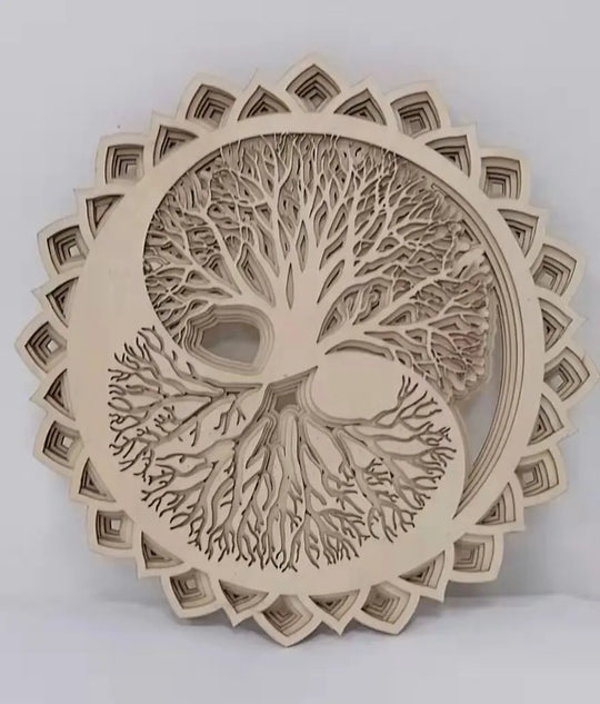 Sculpting The Tree Of Life Boho Wall Art Ornament - Unique Unique Unique Sculpting The Tree Of Life Boho Wall Art Ornament