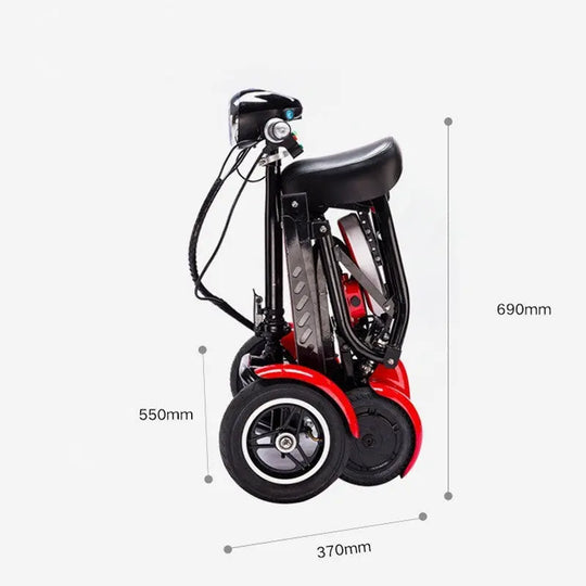 Cyungbok Folding Mini Four-wheel Adult Electric Bicycle Transport Scooter For The Elderly - Unique Unique Unique Cyungbok Folding Mini Four-wheel Adult Electric Bicycle Transport Scooter For The Elderly