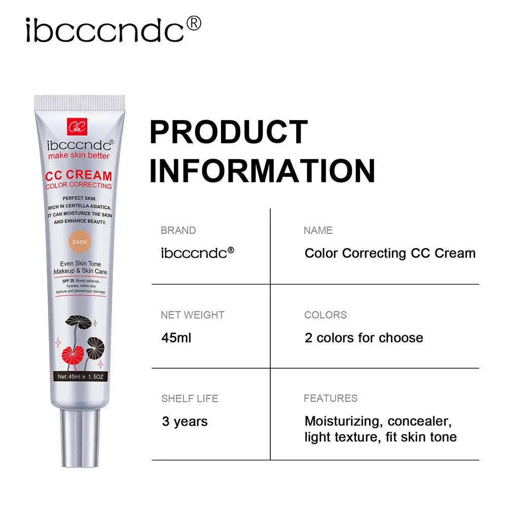 Centella Asiatica CC Cream Concealer Invisible Pores - Unique Unique Unique Centella Asiatica CC Cream Concealer Invisible Pores