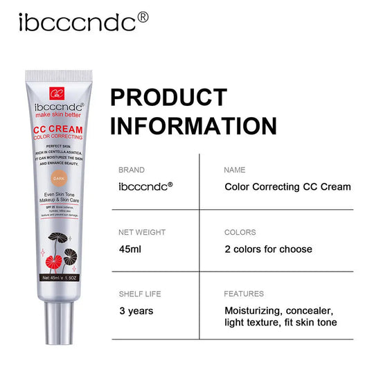 Centella Asiatica CC Cream Concealer Invisible Pores - Unique Unique Unique Centella Asiatica CC Cream Concealer Invisible Pores