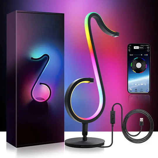 RGB Symphony Atmosphere Table Lamp Simple Night Light - Unique Unique Unique RGB Symphony Atmosphere Table Lamp Simple Night Light