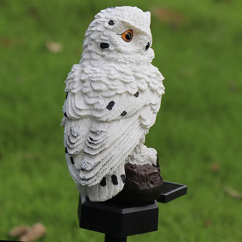 Solar Power LED Owl Parrot Lawn Light Outdoor Waterproof Garden Landscape Lamp - Unique Unique Unique Solar Power LED Owl Parrot Lawn Light Outdoor Waterproof Garden Landscape Lamp
