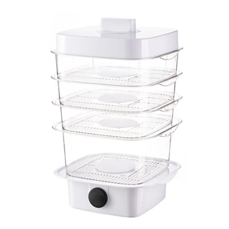 Multi-layer Dish Cover Heat Preservation Kitchen Cover Dining Table Leftover Storage Box Transparent Stack Cooking Hood Steamer - Unique Unique Unique Multi-layer Dish Cover Heat Preservation Kitchen Cover Dining Table Leftover Storage Box Transparent Stack Cooking Hood Steamer