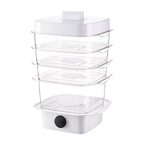 Multi-layer Dish Cover Heat Preservation Kitchen Cover Dining Table Leftover Storage Box Transparent Stack Cooking Hood Steamer - Unique Unique Unique Multi-layer Dish Cover Heat Preservation Kitchen Cover Dining Table Leftover Storage Box Transparent Stack Cooking Hood Steamer