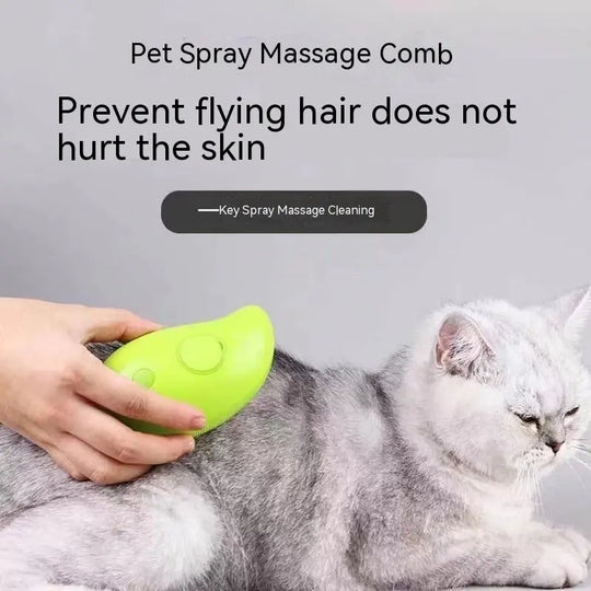 3 In 1 Cat Steam Brush Steamy Dog Brush Electric Spray Cat Hair Brushes For Massage Pet Grooming Comb Hair Removal Combs - Unique Unique Unique 3 In 1 Cat Steam Brush Steamy Dog Brush Electric Spray Cat Hair Brushes For Massage Pet Grooming Comb Hair Removal Combs