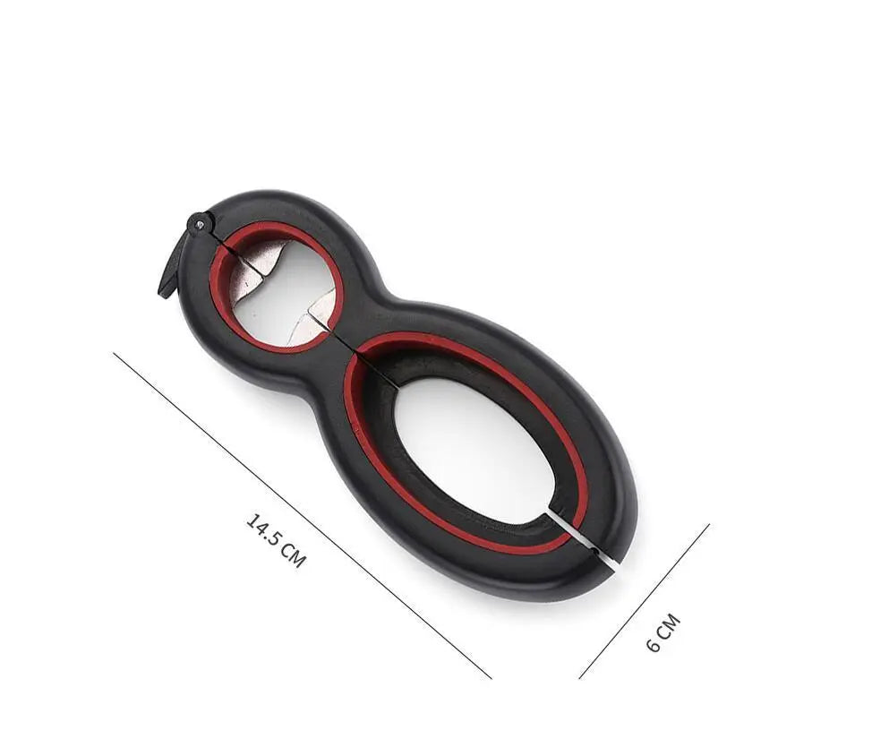 Multifunctional Easy Opener Six in One Bottle Can Opener - Unique Unique Unique Multifunctional Easy Opener Six in One Bottle Can Opener