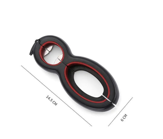 Multifunctional Easy Opener Six in One Bottle Can Opener - Unique Unique Unique Multifunctional Easy Opener Six in One Bottle Can Opener