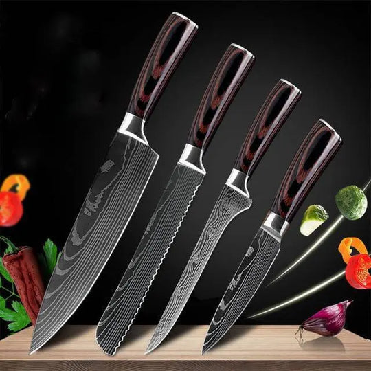 Carpenter's Special Set 6-piece Set 8-piece Set Knife Chef Knife Kitchen Knife Cooking - Unique Unique Unique Carpenter's Special Set 6-piece Set 8-piece Set Knife Chef Knife Kitchen Knife Cooking