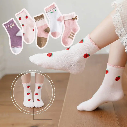 New products children's socks combed cotton bow - Unique Unique Unique New products children's socks combed cotton bow