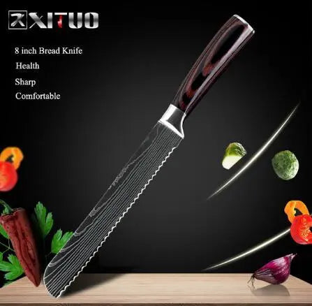 Carpenter's Special Set 6-piece Set 8-piece Set Knife Chef Knife Kitchen Knife Cooking - Unique Unique Unique Carpenter's Special Set 6-piece Set 8-piece Set Knife Chef Knife Kitchen Knife Cooking