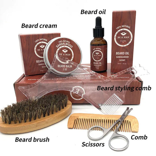 Beard care set Beard oil and beard cream Unique