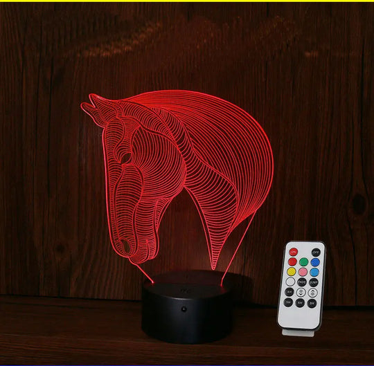 horse's head LED night lights - Unique Unique Unique horse's head LED night lights