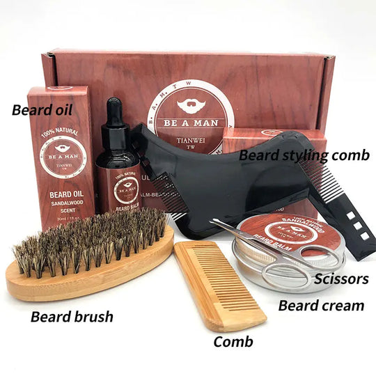 Beard care set Beard oil and beard cream Unique