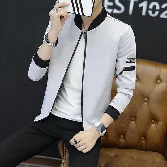 men's jacket winter jacket, youth men's casual jacket Unique