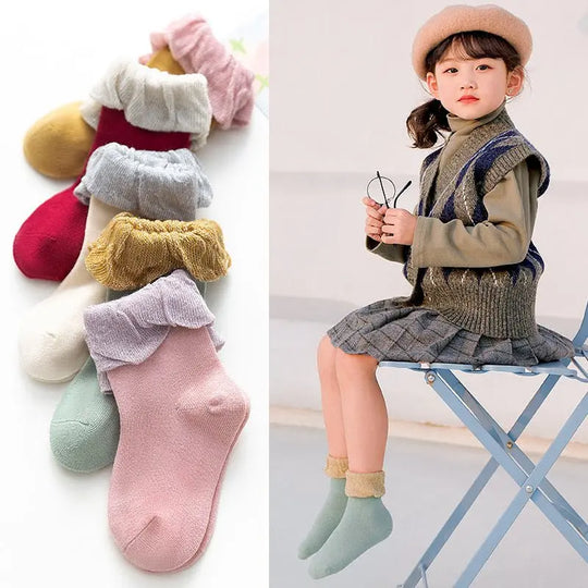 New products children's socks combed cotton bow - Unique Unique Unique New products children's socks combed cotton bow