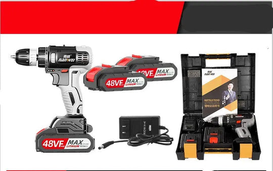 Power Tool Rechargeable Drill Household Lithium Electric Drill - Unique Unique Unique Power Tool Rechargeable Drill Household Lithium Electric Drill