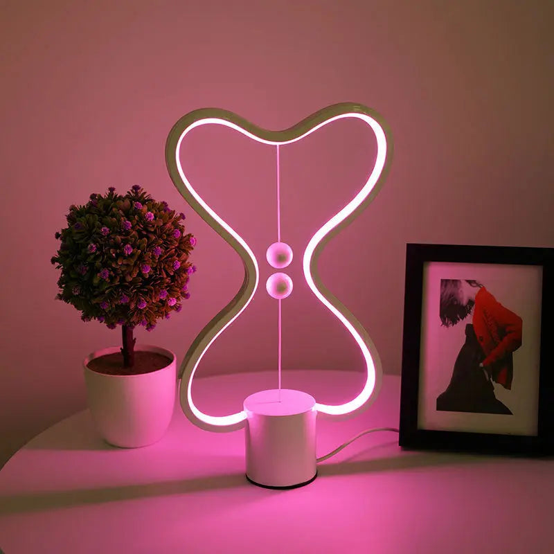 7 Colors Balance Lamp LED Night Light USB Powered Home Decor Bedroom Office Table Night Lamp Light - Unique Unique Unique 7 Colors Balance Lamp LED Night Light USB Powered Home Decor Bedroom Office Table Night Lamp Light