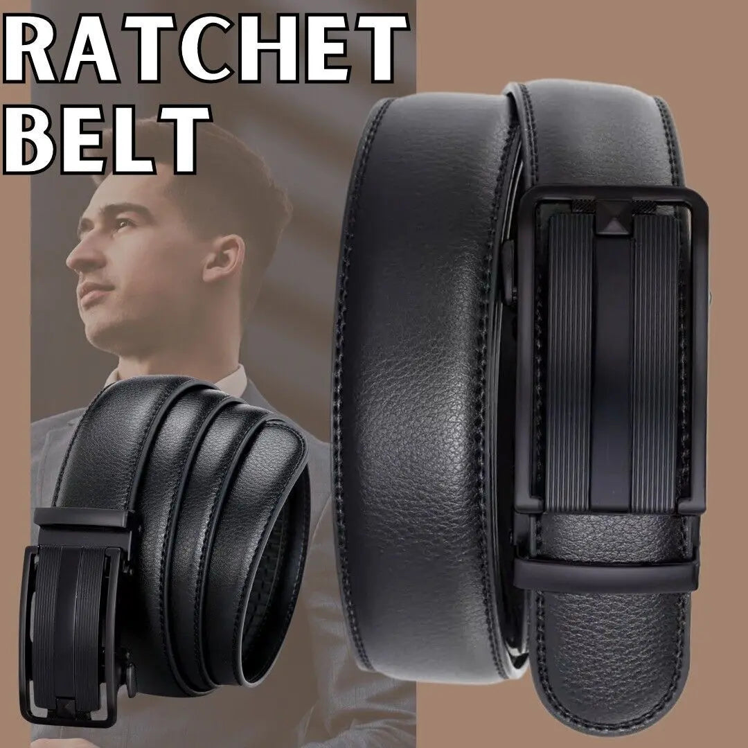 Men's Ratchet Belt Leather Mens Belt With Slide Buckle Ratchet Belts For Men USA - Unique Unique Unique Men's Ratchet Belt Leather Mens Belt With Slide Buckle Ratchet Belts For Men USA