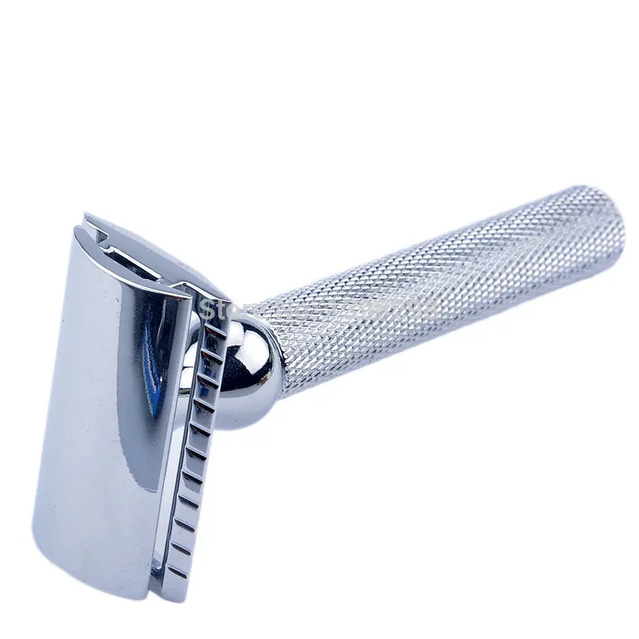 CSB Shaving Set Double Edge Safety Shaving Razor Men Badger Hair Brush Chrome Stand Mug Bowl Soap Kit 10 Free Blades - Unique Unique Unique CSB Shaving Set Double Edge Safety Shaving Razor Men Badger Hair Brush Chrome Stand Mug Bowl Soap Kit 10 Free Blades