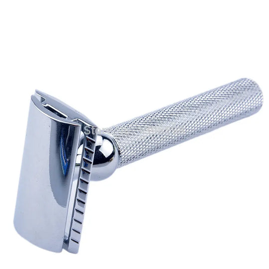 CSB Shaving Set Double Edge Safety Shaving Razor Men Badger Hair Brush Chrome Stand Mug Bowl Soap Kit 10 Free Blades - Unique Unique Unique CSB Shaving Set Double Edge Safety Shaving Razor Men Badger Hair Brush Chrome Stand Mug Bowl Soap Kit 10 Free Blades