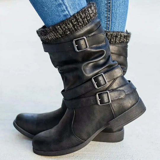 Winter new products low heel 40-43 women's boots - Unique Unique Unique Winter new products low heel 40-43 women's boots