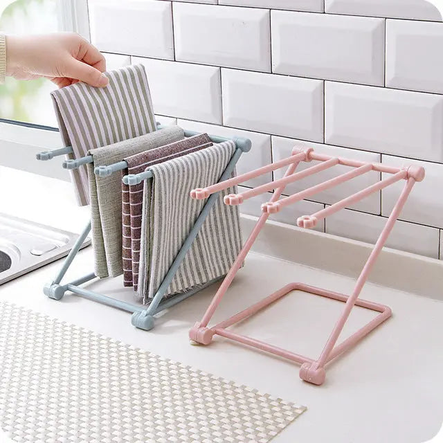Foldable Dishcloth Shelf Kitchen Accessories Gadget Organizer - Unique Unique Unique Foldable Dishcloth Shelf Kitchen Accessories Gadget Organizer
