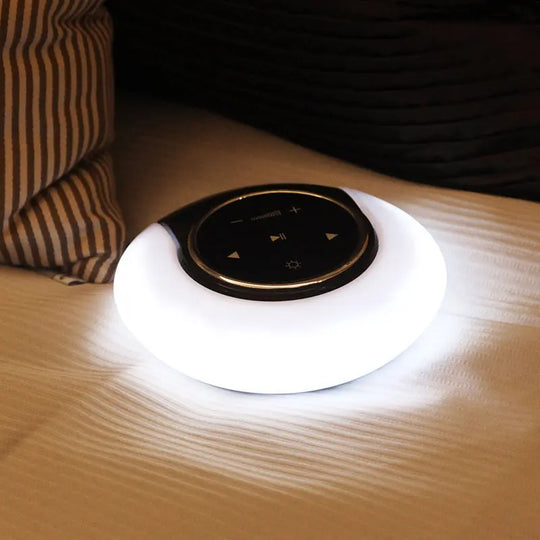 Creative Bluetooth Subwoofer Stereo Speaker LED Desk Lamp Stepless Dimming Folding Touch Atmosphere Night Light - Unique Unique Unique Creative Bluetooth Subwoofer Stereo Speaker LED Desk Lamp Stepless Dimming Folding Touch Atmosphere Night Light