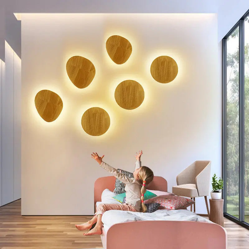 Log Art Wall Lamp - Unique Unique Unique Log Art Wall Lamp