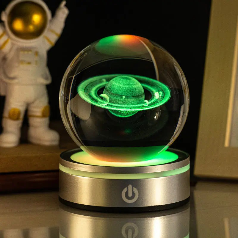 Creative 3D Inner Carving Luminous Crystal Ball Colorful Gradient Small Night Lamp Home Decorations Gifts Selection - Unique Unique Unique Creative 3D Inner Carving Luminous Crystal Ball Colorful Gradient Small Night Lamp Home Decorations Gifts Selection
