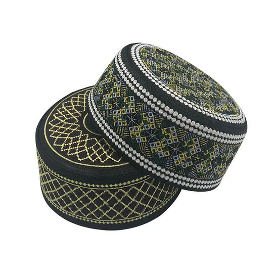 Men's Products Hui Hat Flat Top Round Edge - Unique Unique Unique Men's Products Hui Hat Flat Top Round Edge