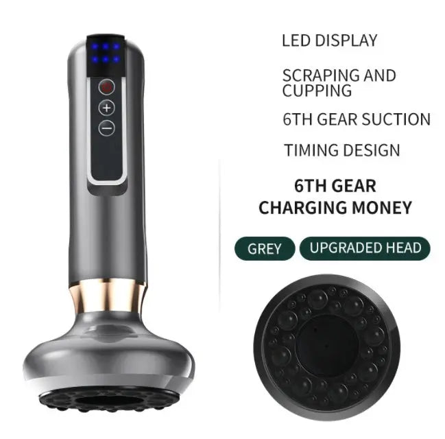 Electric Vacuum Cupping Massager For Body Anti-Cellulite Suction Cup Gua Sha Massage Body Cups Guasha Fat Burning Slimming Jars - Unique Unique Unique Electric Vacuum Cupping Massager For Body Anti-Cellulite Suction Cup Gua Sha Massage Body Cups Guasha Fat Burning Slimming Jars