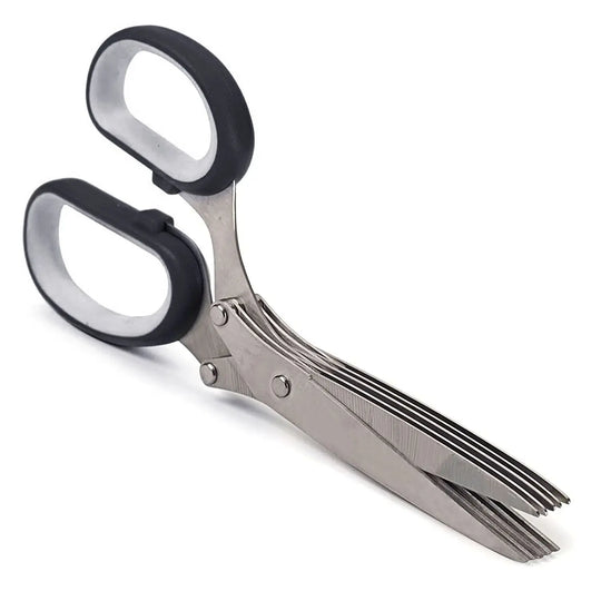 Herb Scissors With Multi Blades Stainless Steel Fast Cutting Shear Kitchen Tool - Unique Unique Unique Herb Scissors With Multi Blades Stainless Steel Fast Cutting Shear Kitchen Tool