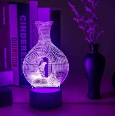Creative 3D night light LED lamp - Unique Unique Unique Creative 3D night light LED lamp