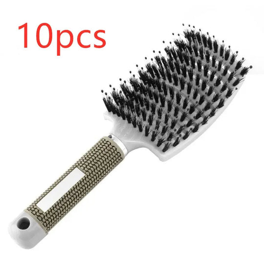 Hairbrush Anti Klit Brushy Haarborstel Women Detangler Hair Brush Bristle Nylon Scalp Massage  Teaser Hair Brush Comb Unique