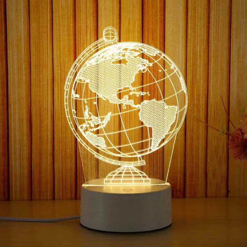Bedroom bedside creative electronic night light - Unique Unique Unique Bedroom bedside creative electronic night light