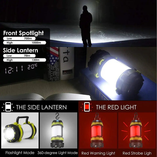 Outdoor Emergency Camping Light Flashlight Rechargeable Battery Power Bank - Unique Unique Unique Outdoor Emergency Camping Light Flashlight Rechargeable Battery Power Bank