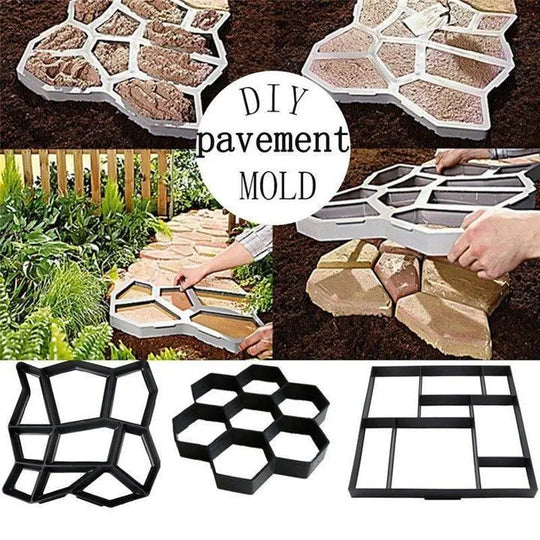 Ultralight diy garden paving mould hexagonal fancy mould - Unique Unique Unique Ultralight diy garden paving mould hexagonal fancy mould